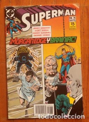 C&oacute;mics: COMIC SUPERMAN. DC ZINCO. N&Uacute;M: 76 - Foto 1