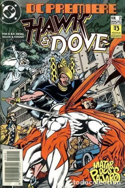 C&oacute;mics: DC PREMIERE N&ordm; 2 HAWK & DOVE - ZINCO - BUEN ESTADO - Foto 1
