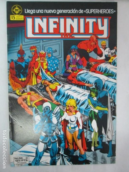 C&oacute;mics: INFINITY INC. EDICIONES ZINCO. N&ordm; DEL 1 AL 9. 1986. COMICS - Foto 13