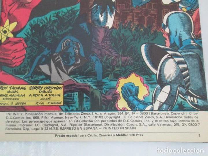 C&oacute;mics: INFINITY INC. EDICIONES ZINCO. N&ordm; DEL 1 AL 9. 1986. COMICS - Foto 14