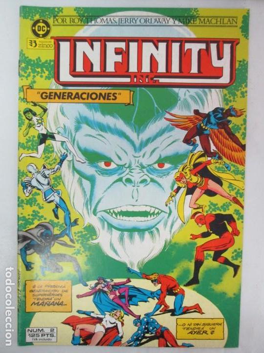 C&oacute;mics: INFINITY INC. EDICIONES ZINCO. N&ordm; DEL 1 AL 9. 1986. COMICS - Foto 29