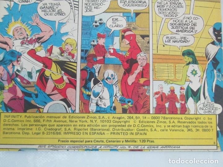 C&oacute;mics: INFINITY INC. EDICIONES ZINCO. N&ordm; DEL 1 AL 9. 1986. COMICS - Foto 30