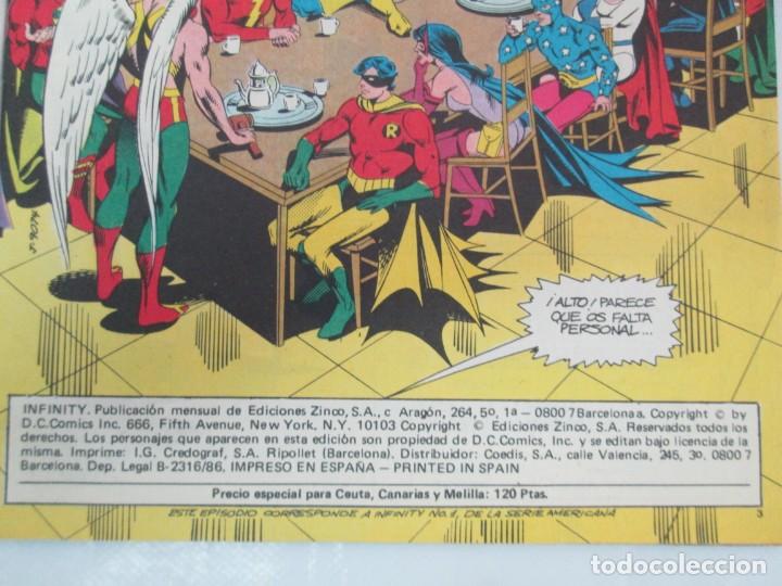 C&oacute;mics: INFINITY INC. EDICIONES ZINCO. N&ordm; DEL 1 AL 9. 1986. COMICS - Foto 38