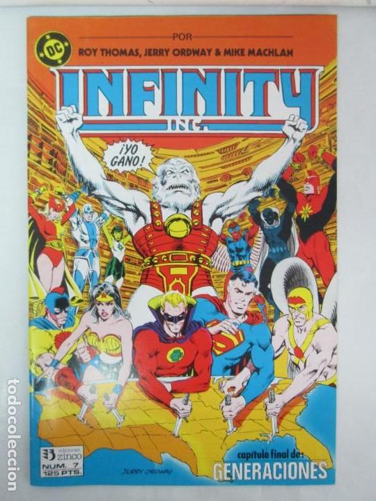 C&oacute;mics: INFINITY INC. EDICIONES ZINCO. N&ordm; DEL 1 AL 9. 1986. COMICS - Foto 59