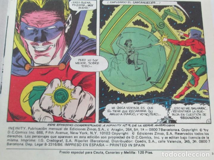 C&oacute;mics: INFINITY INC. EDICIONES ZINCO. N&ordm; DEL 1 AL 9. 1986. COMICS - Foto 60