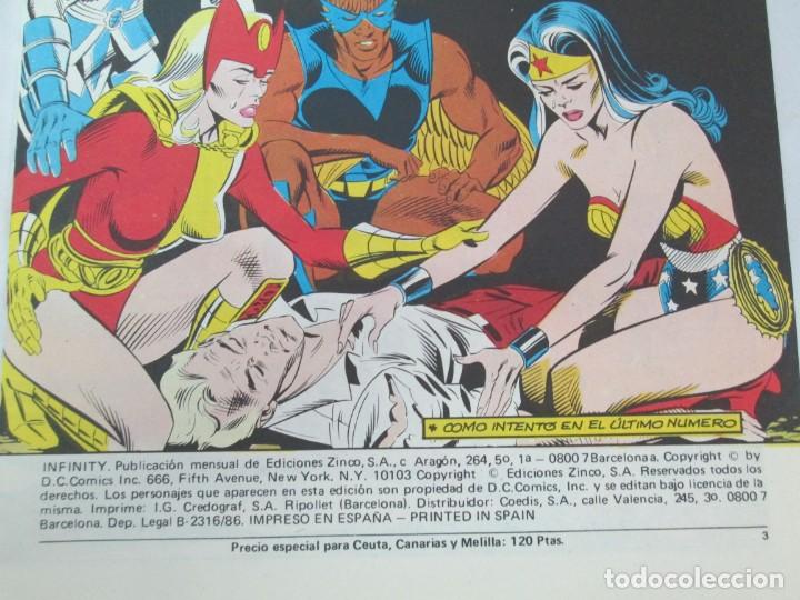 C&oacute;mics: INFINITY INC. EDICIONES ZINCO. N&ordm; DEL 1 AL 9. 1986. COMICS - Foto 68