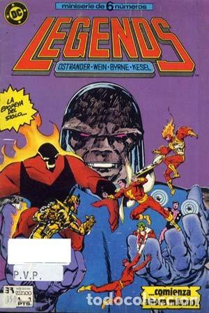 C&oacute;mics: LEGENDS - ED. ZINC - COLECCION COMPLETA DE 6 NUMEROS - Foto 1