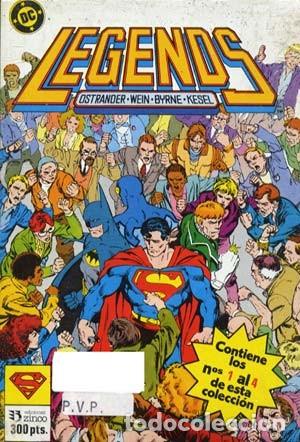C&oacute;mics: LEGENDS D.C. TOMOS - ED. ZINCO - COLECCION COMPLETA DE 2 TOMOS - Foto 1