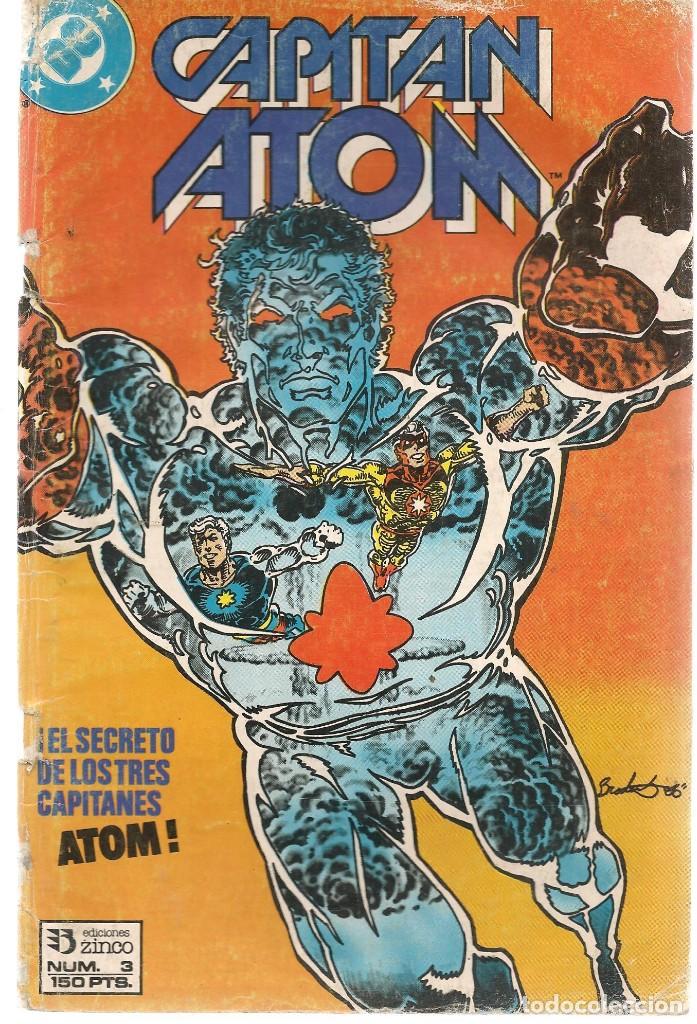 C&oacute;mics: CAPIT&Aacute;N ATOM. N&ordm; 3. PROCEDENTE DE RETAPADO. DC/ZINCO (C/A57) - Foto 1