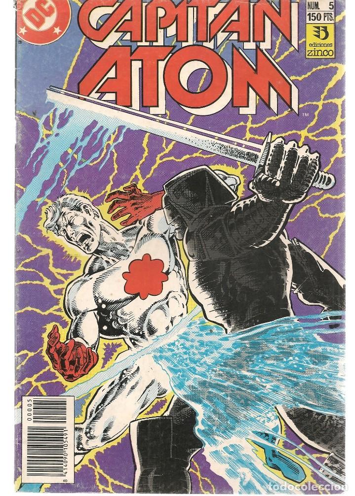 C&oacute;mics: CAPIT&Aacute;N ATOM. N&ordm; 5. PROCEDENTE DE RETAPADO. DC/ZINCO (C/A57) - Foto 1