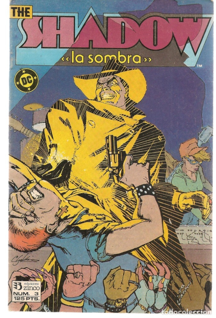 C&oacute;mics: THE SHADOW. (LA SOMBRA). N&ordm; 3.  DC / ZINCO. (C/A57) - Foto 1