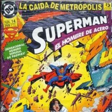 Cómics: SUPERMAN EL HOMBRE DE ACERO - ZINCO 1994-1995 - COMPLETA 14 NUMEROS. Lote 136099298