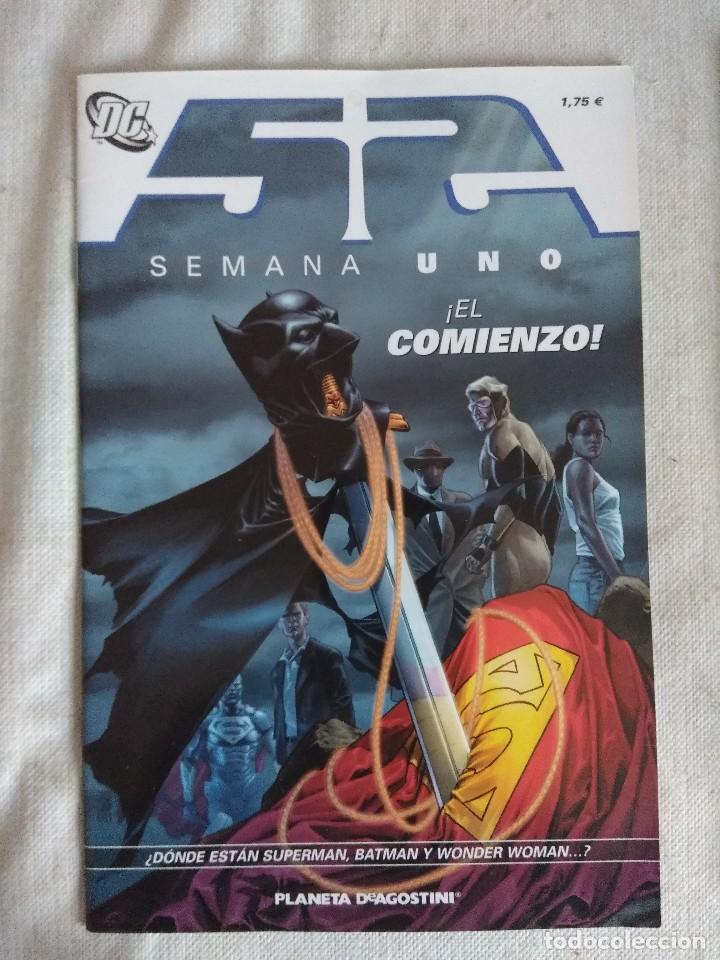 Comics: 52 SEMANA UNO-EL COMIENZO N&ordm;1/DC COMICS/MBE&iexcl;&iexcl;&iexcl;&iexcl;&iexcl;&iexcl;&iexcl;