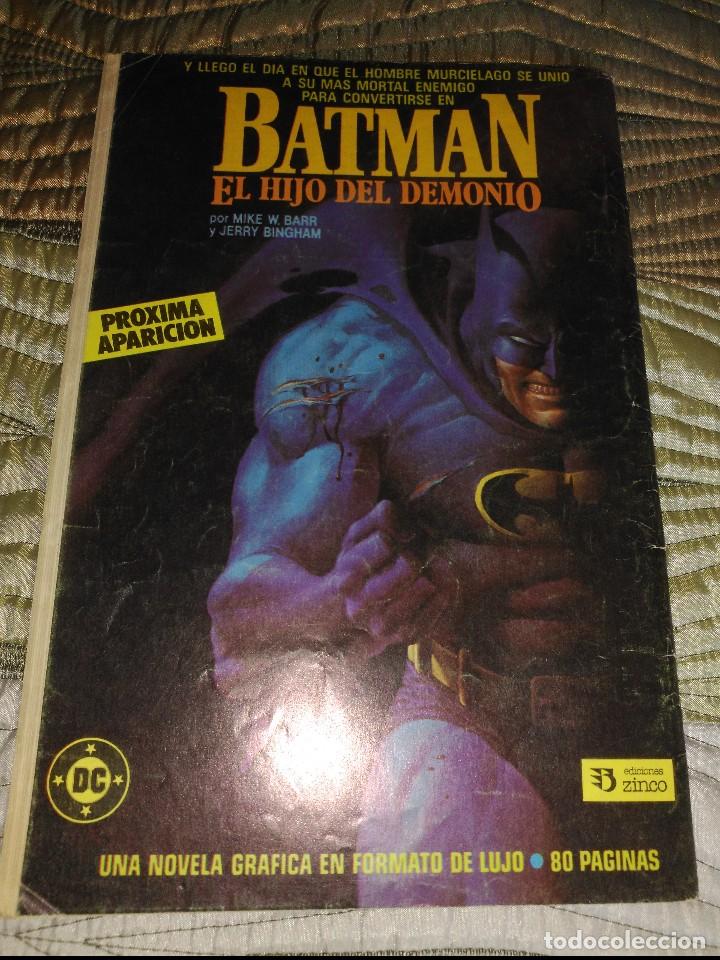 C&oacute;mics: Legends N&ordm; 6 &Uacute;ltimo n&uacute;mero. ZINCO - Foto 2