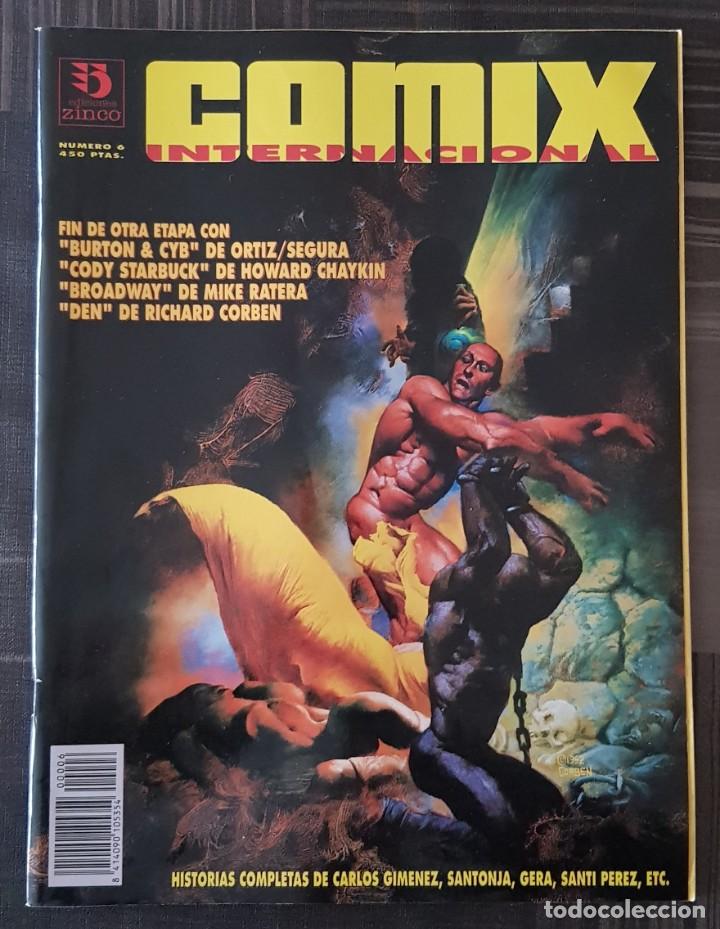 C&oacute;mics: COMIX INTERNACIONAL n&ordm; 6. Ediciones Zinco 1993 - Foto 1