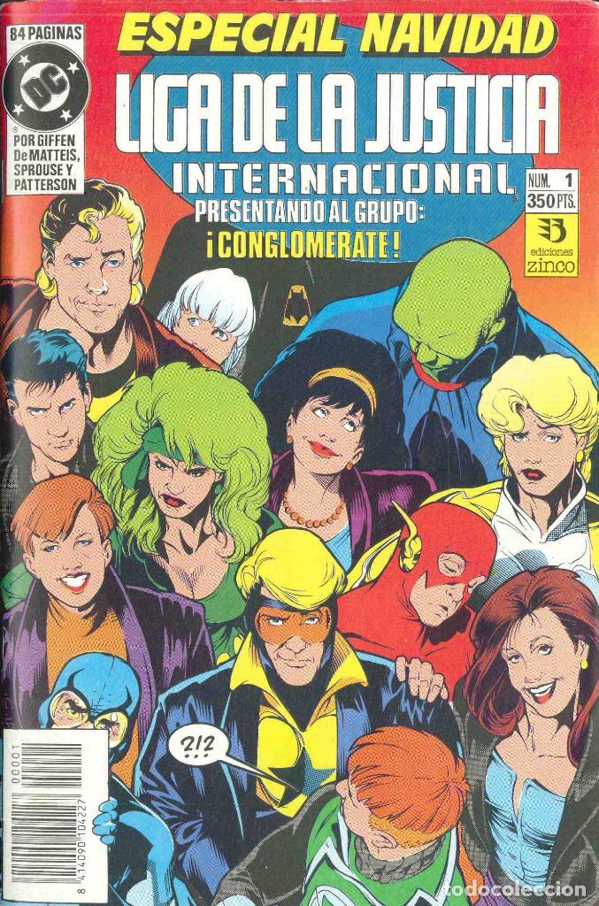 C&oacute;mics: LIGA DE LA JUSTICIA INTERNACIONAL N&ordm; 1 - Foto 1