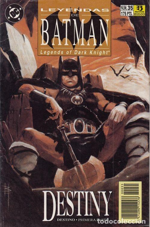 C&oacute;mics: LEYENDAS BATMAN N&ordm; 35 - DC ZINCO - DESTINY - Foto 1