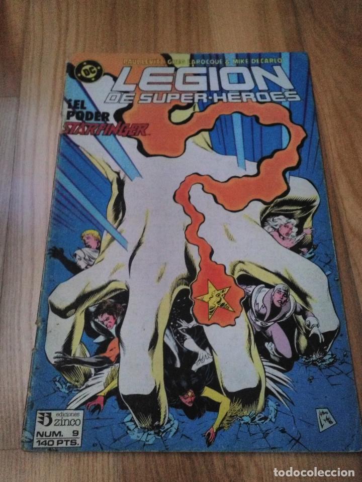 C&oacute;mics: Comic DC ZInco La Legion de super heroes n&ordm; 9 - Foto 1
