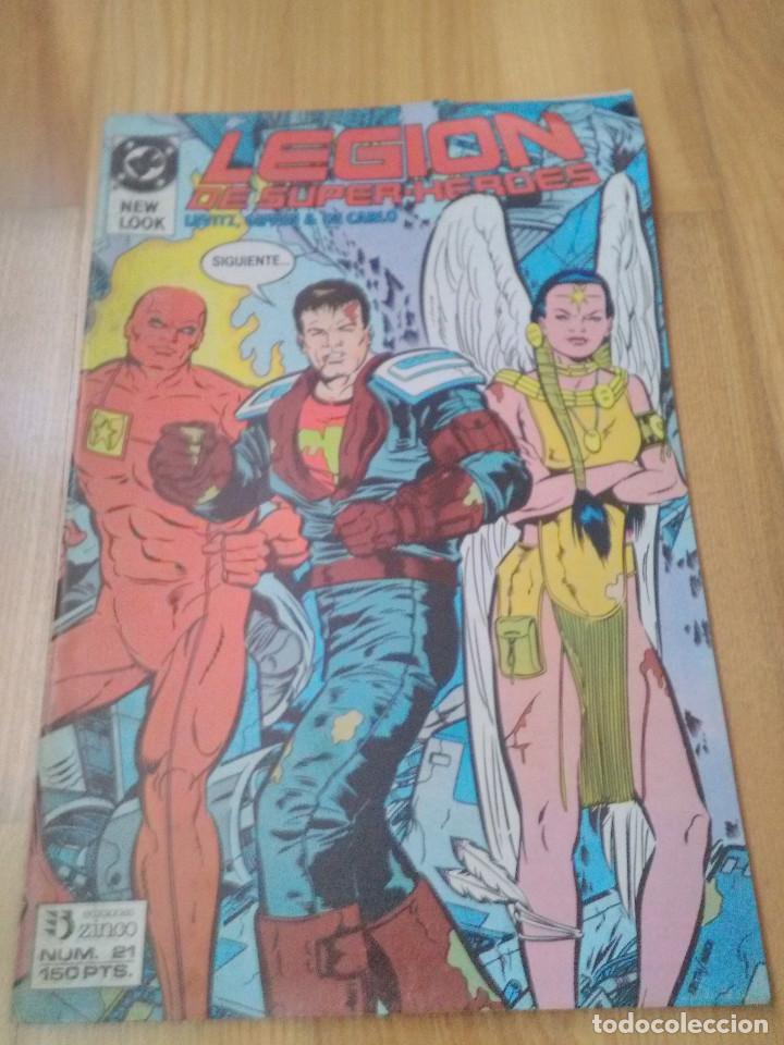 C&oacute;mics: Comic DC ZInco La Legion de super heroes n&ordm; 21 - Foto 1