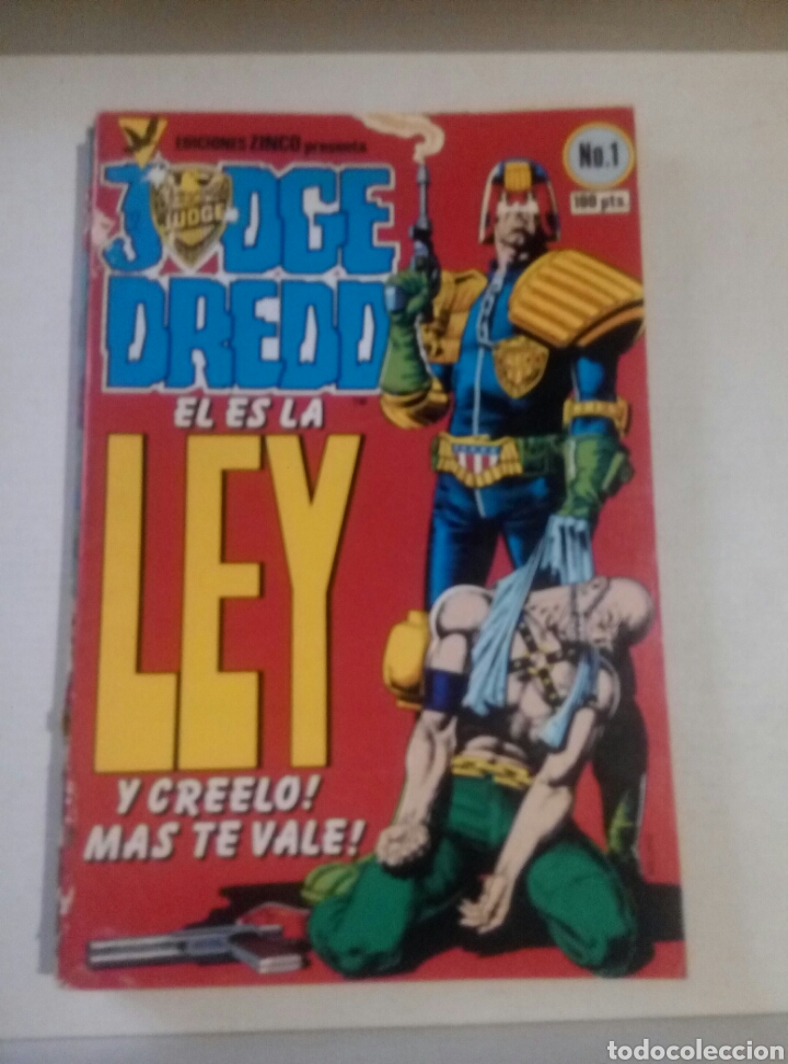 C&oacute;mics: Judge Dredd n 1 a&ntilde;o 1984 - Foto 1