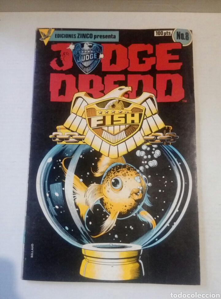C&oacute;mics: Judge Dredd n 8 a&ntilde;o 1984 - Foto 1