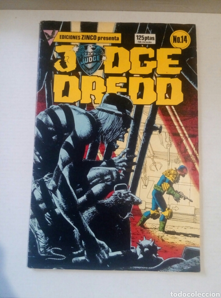 C&oacute;mics: Judge Dredd n 14 a&ntilde;o 1984 - Foto 1