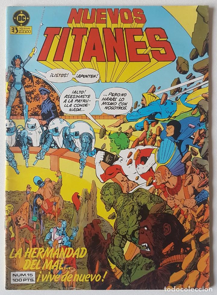 C&oacute;mics: Nuevos Titanes #15 (Zinco, 1985) - Foto 1