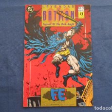 Cómics: DC COMICS - LEYENDAS DE BATMAN N.º 23 - LEGENDS OF THE DARK KNIGHT - FE CAPITULO TRES - ZINCO. Lote 143972922