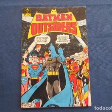 Cómics: DC COMICS - BATMAN Y LOS OUTSIDERS N.º 1 EDICIONES ZINCO 1983. Lote 143976098