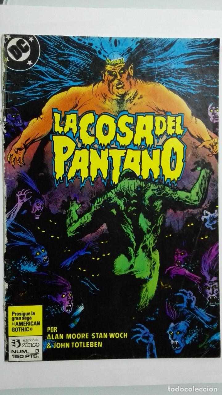C&oacute;mics: LA COSA DEL PANTANO N&ordm; 3 EDICIONES ZINCO, RETAPADO - Foto 1