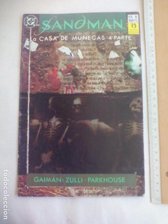 C&oacute;mics: SANDMAN LA CASA DE  MU&Ntilde;ECAS 4&ordf; PARTE, NUM. N&ordm; 6. DC COMICS, EDICIONES ZINCO. - Foto 1