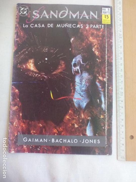 C&oacute;mics: SANDMAN , LA CASA DE MU&Ntilde;ECAS 3&ordf; PARTE. NUM. N&ordm; 5. DC COMICS, EDICIONES ZINCO. - Foto 1