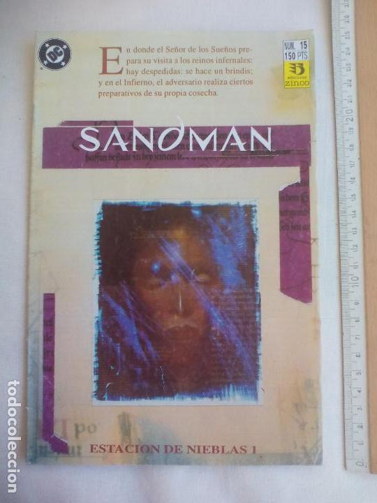 C&oacute;mics: SANDMAN , ESTACION DE NIEBLAS 1. NUM. N&ordm; 15. DC COMICS, EDICIONES ZINCO. - Foto 1