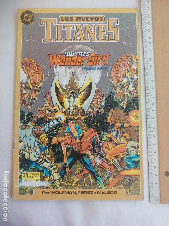 C&oacute;mics: NUEVOS TITANES . NUM. N&ordm; 10. DC COMICS, EDICIONES ZINCO. - Foto 1