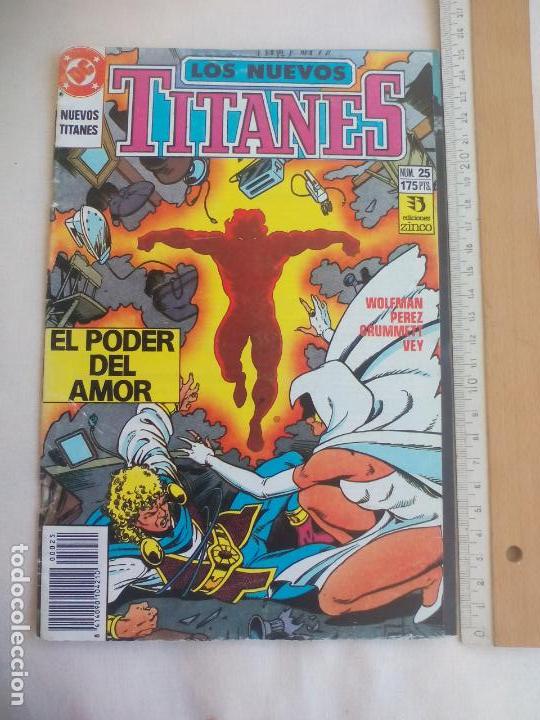 C&oacute;mics: NUEVOS TITANES . NUM. N&ordm; 25. DC COMICS, EDICIONES ZINCO. - Foto 1
