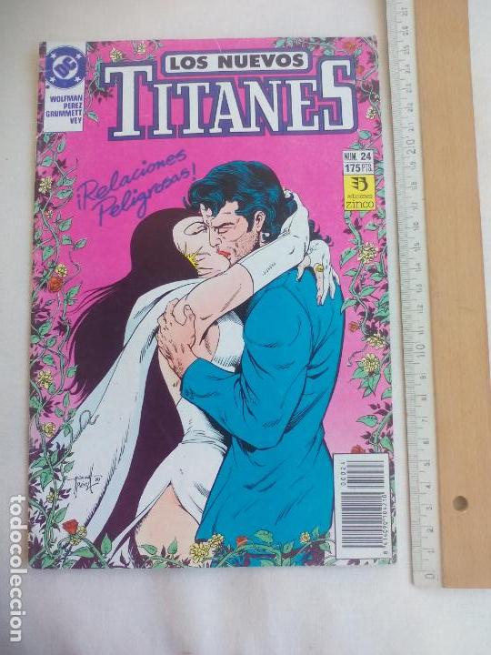 C&oacute;mics: NUEVOS TITANES . NUM. N&ordm; 24. DC COMICS, EDICIONES ZINCO. - Foto 1