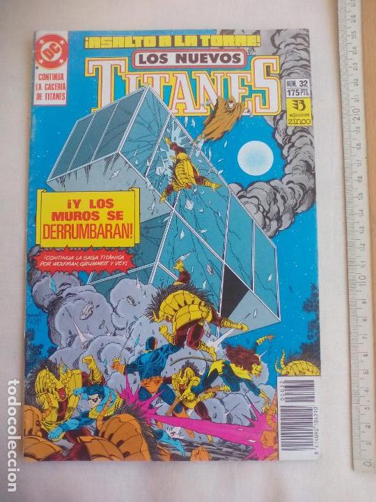 C&oacute;mics: NUEVOS TITANES . NUM. N&ordm; 32. DC COMICS, EDICIONES ZINCO. - Foto 1