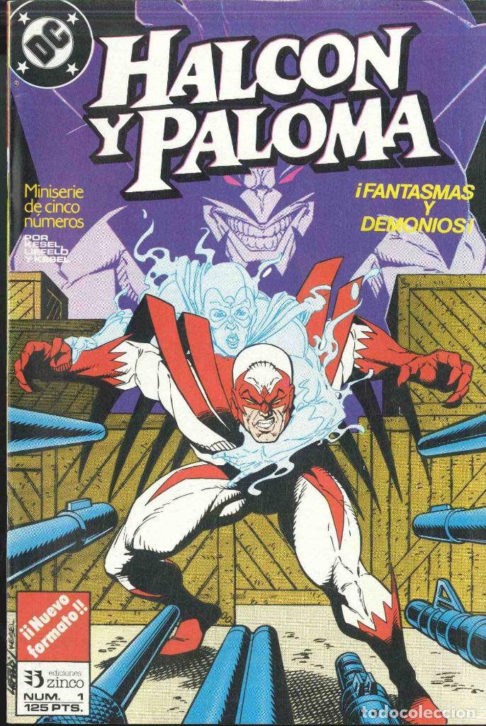 C&oacute;mics: halc&oacute;n y paloma miniserie completa de 5 n&ordm;s, zinco - Foto 1