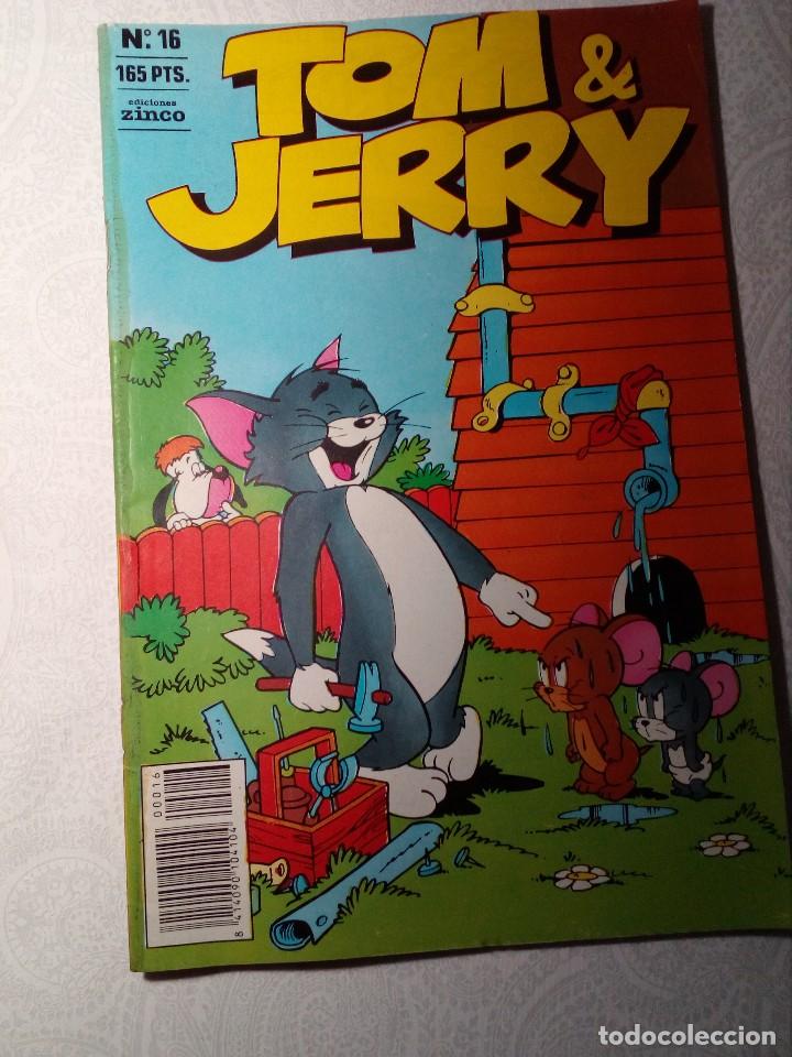 C&oacute;mics: LOTE 3 COMICS TOM & JERRY (EDICIONES ZINCO) N&Uacute;MEROS 16, 17 Y 21 - Foto 3