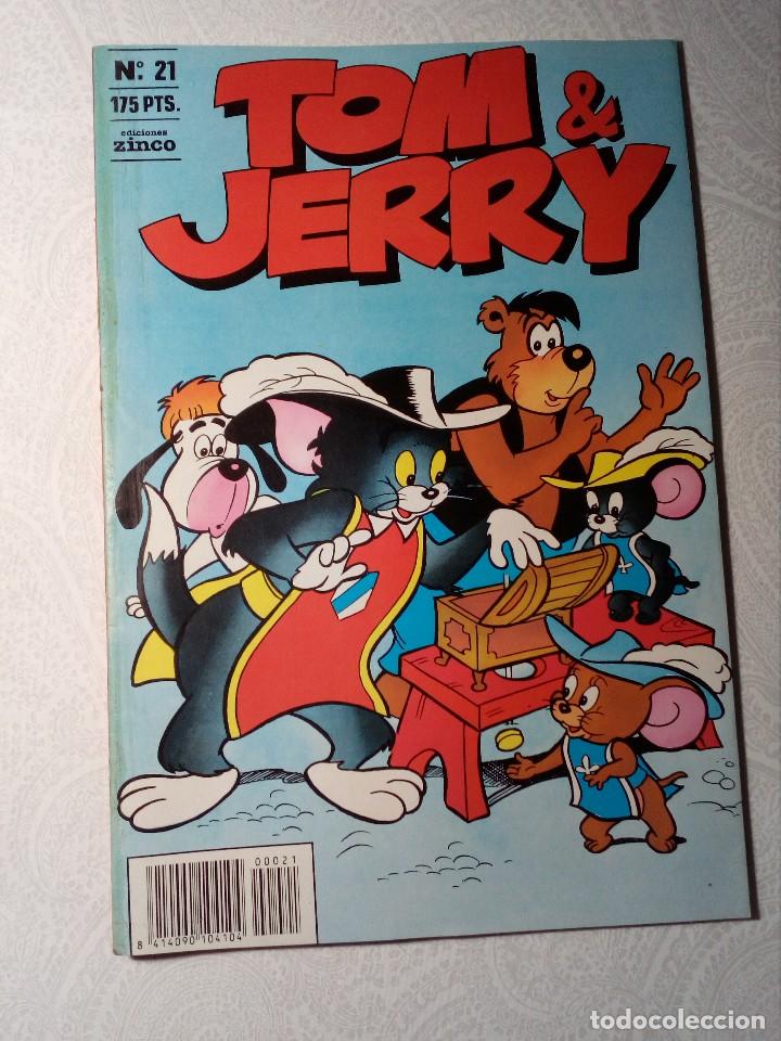 C&oacute;mics: LOTE 3 COMICS TOM & JERRY (EDICIONES ZINCO) N&Uacute;MEROS 16, 17 Y 21 - Foto 5