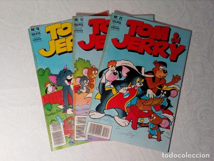 C&oacute;mics: LOTE 3 COMICS TOM & JERRY (EDICIONES ZINCO) N&Uacute;MEROS 16, 17 Y 21 - Foto 13