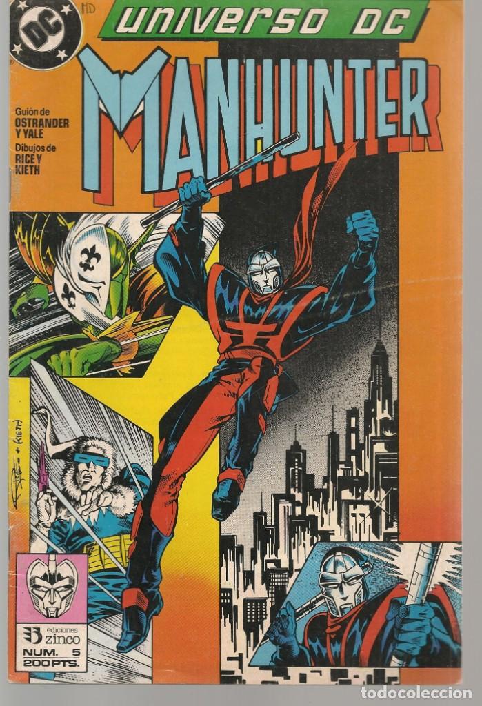 C&oacute;mics: UNIVERSO DC. N&ordm; 5. MANHUNTER.  DC / ZINCO (ST//A01) - Foto 1