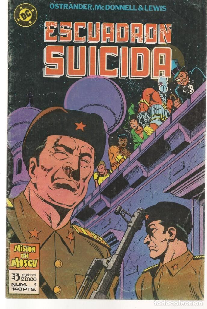 C&oacute;mics: ESCUADR&Oacute;N SUICIDA. N&ordm; 1.  DC / ZINCO (ST/A01) - Foto 1