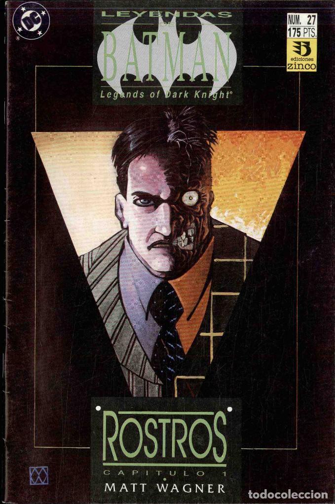 C&oacute;mics: LEYENDAS DE BATMAN N&ordm; 27 ROSTROS - Foto 1
