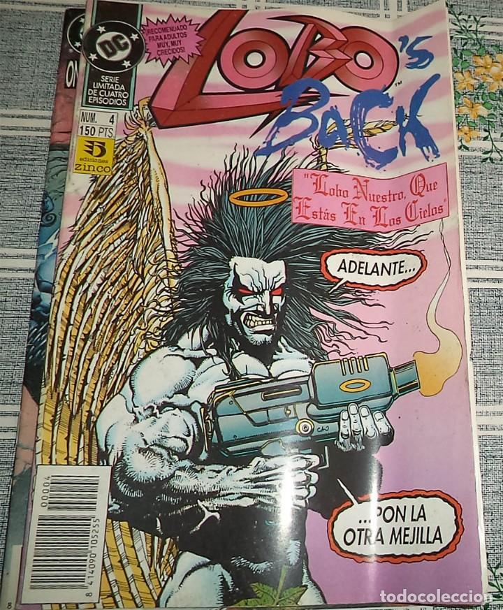 C&oacute;mics: LOBO BACK N.&ordm; 4 DE 4 Ed. ZINCO DC - Foto 1