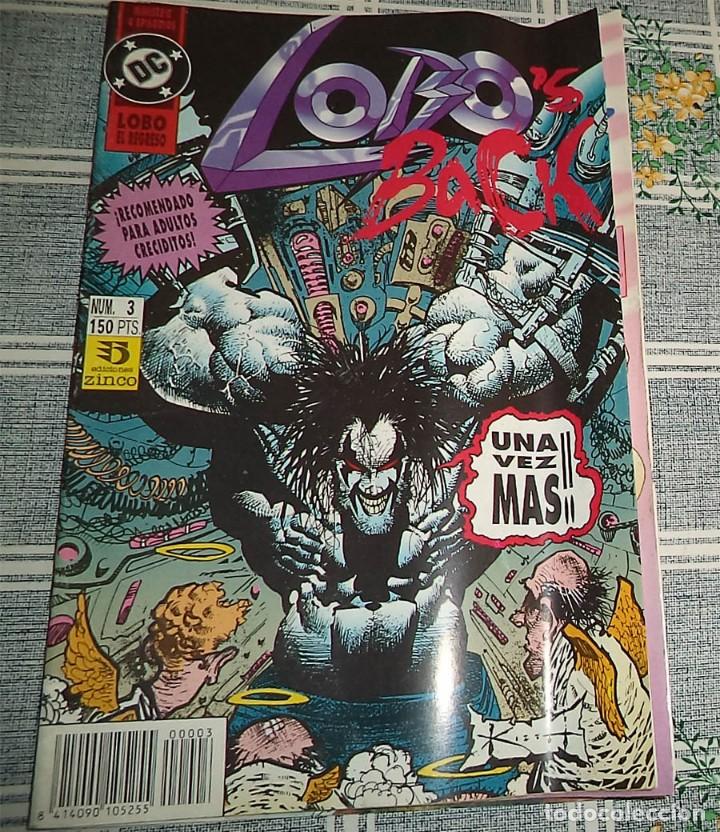C&oacute;mics: LOBO BACK N.&ordm; 3 DE 4 Ed. ZINCO DC - Foto 1