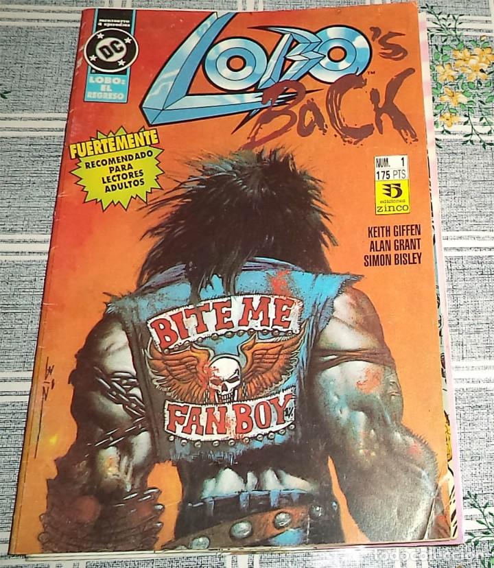 C&oacute;mics: LOBO BACK N.&ordm; 1 DE 4 Ed. ZINCO DC - Foto 1