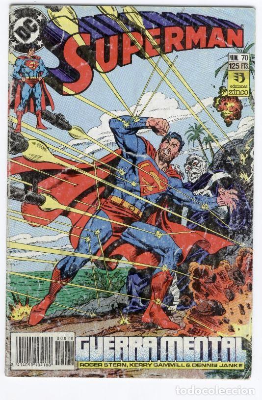 C&oacute;mics: SUPERMAN - GUERRA MENTAL, N&ordm; 70. 1984. - Foto 1