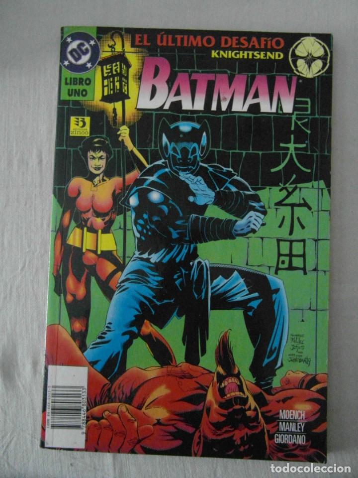 C&oacute;mics: BATMAN EL ULTIMO DESAFIO KNIGHTSEND. LIBRO UNO. ZINCO - Foto 1