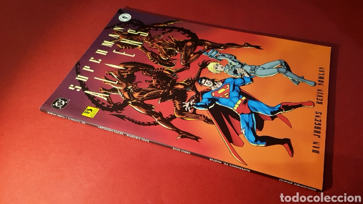 C&oacute;mics: DE KIOSCO SUPERMAN ALIENS LIBRO DOS EDICIONES ZINCO - Foto 1